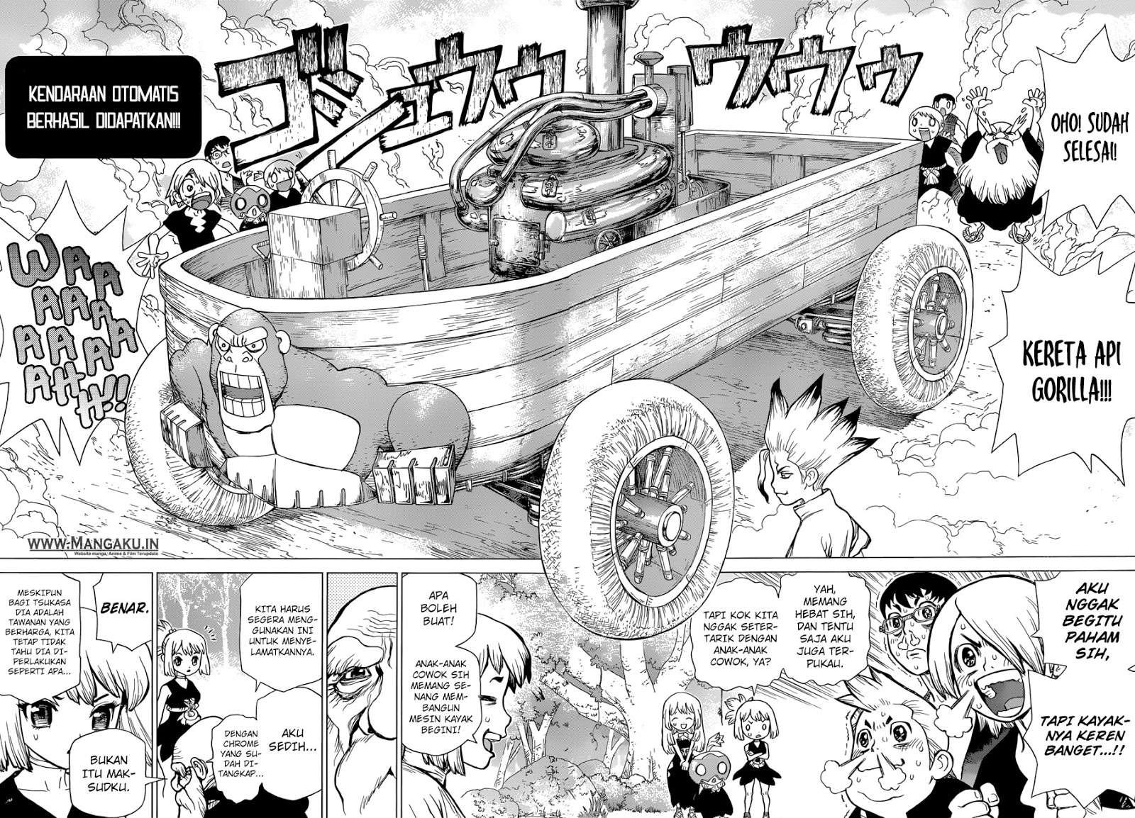 Dr. Stone Chapter 69 Gambar 7