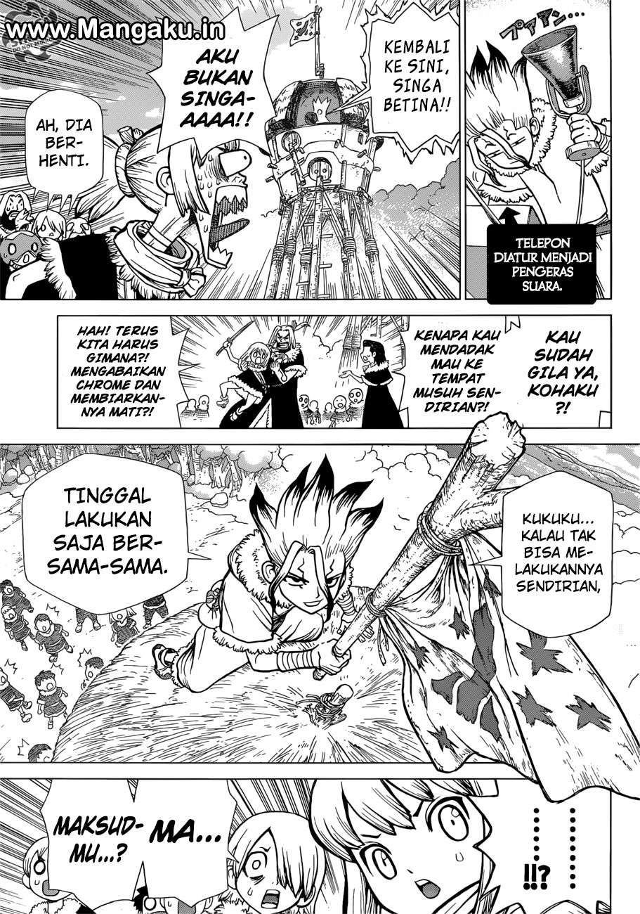 Dr. Stone Chapter 67 Gambar 15