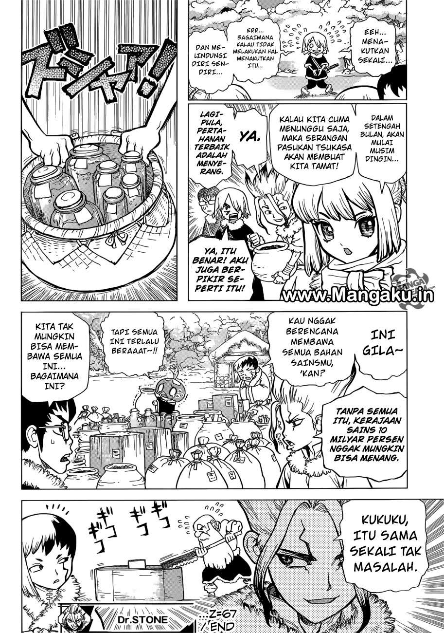 Dr. Stone Chapter 67 Gambar 17