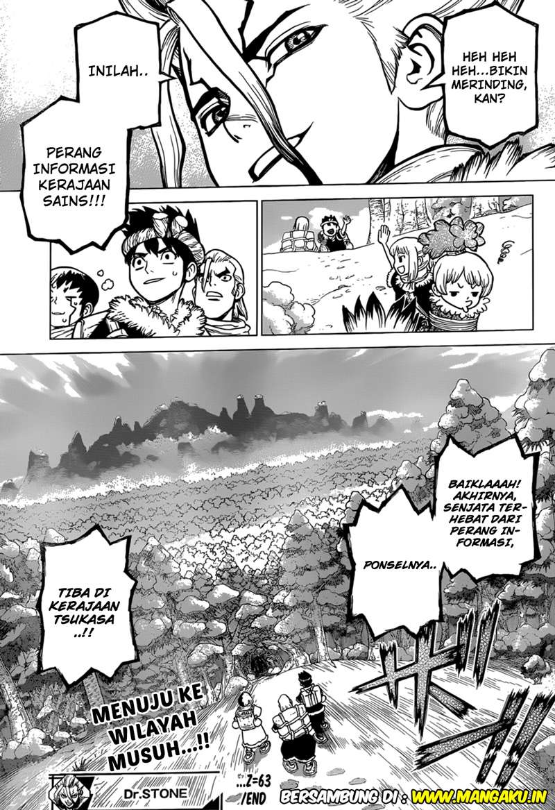 Dr. Stone Chapter 63 Gambar 20