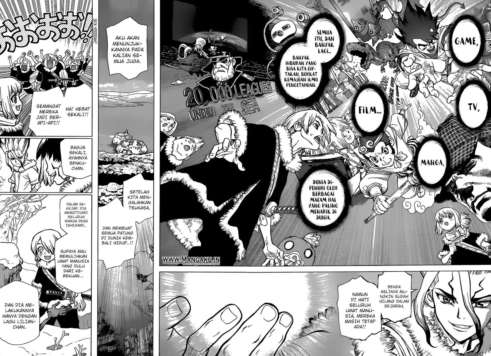 Dr. Stone Chapter 60 Gambar 15