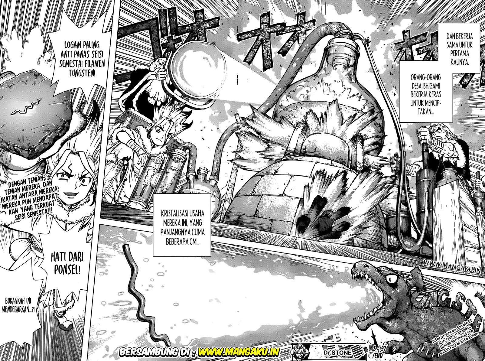 Dr. Stone Chapter 57 Gambar 21