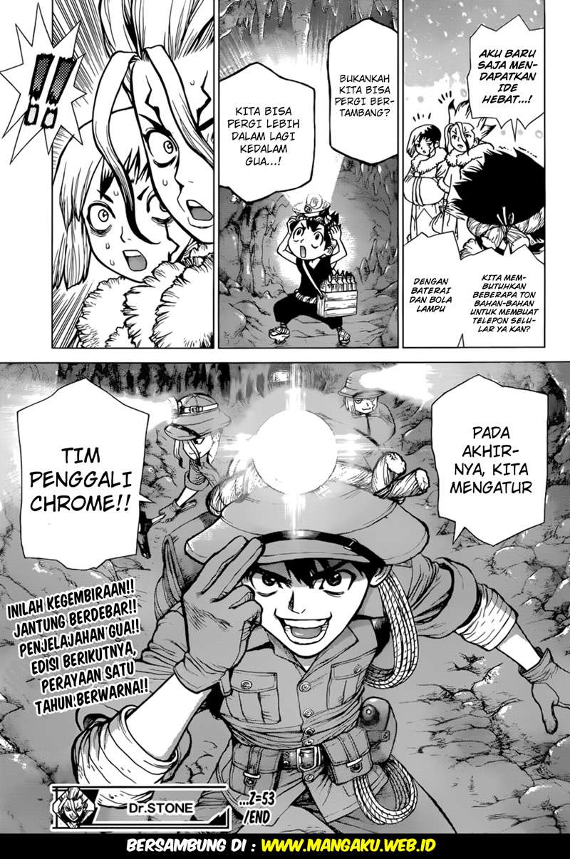 Dr. Stone Chapter 53 Gambar 18