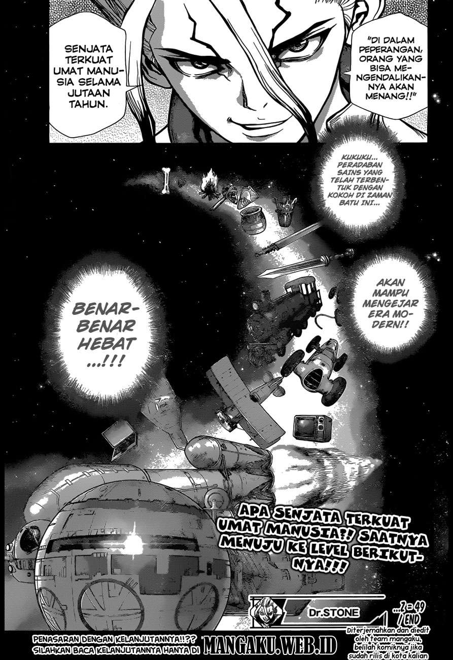 Dr. Stone Chapter 49 Gambar 18