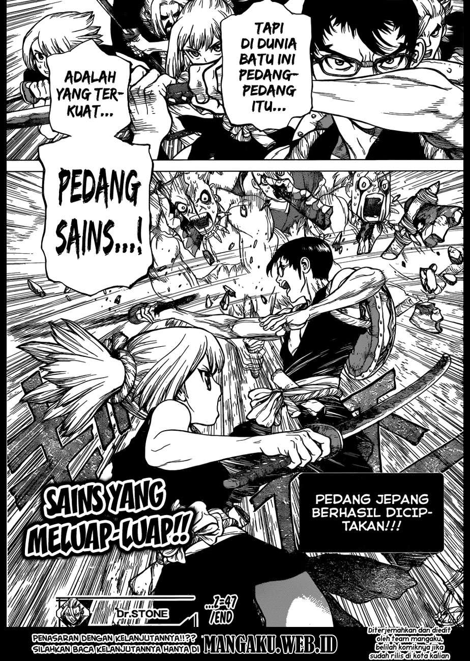 Dr. Stone Chapter 47 Gambar 18