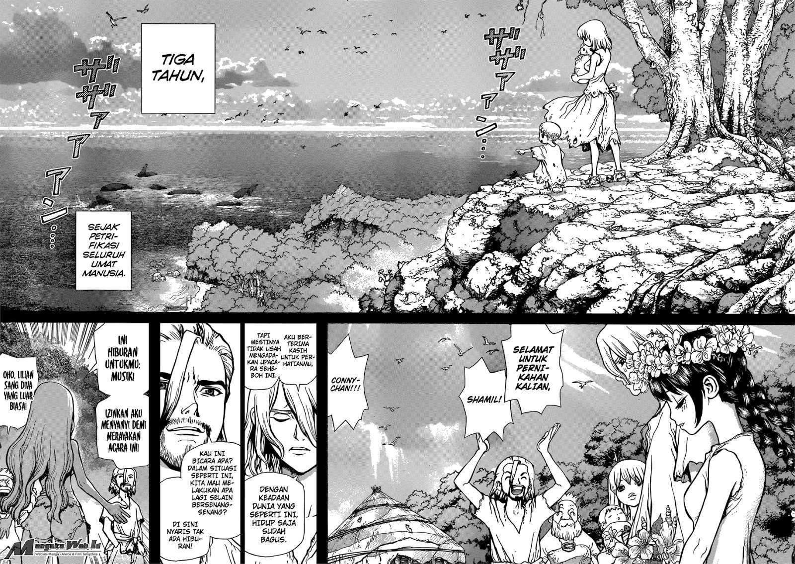 Dr. Stone Chapter 44 Gambar 15