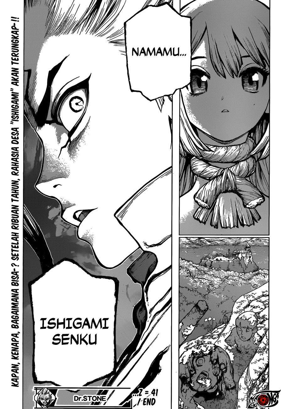 Dr. Stone Chapter 41 Gambar 18