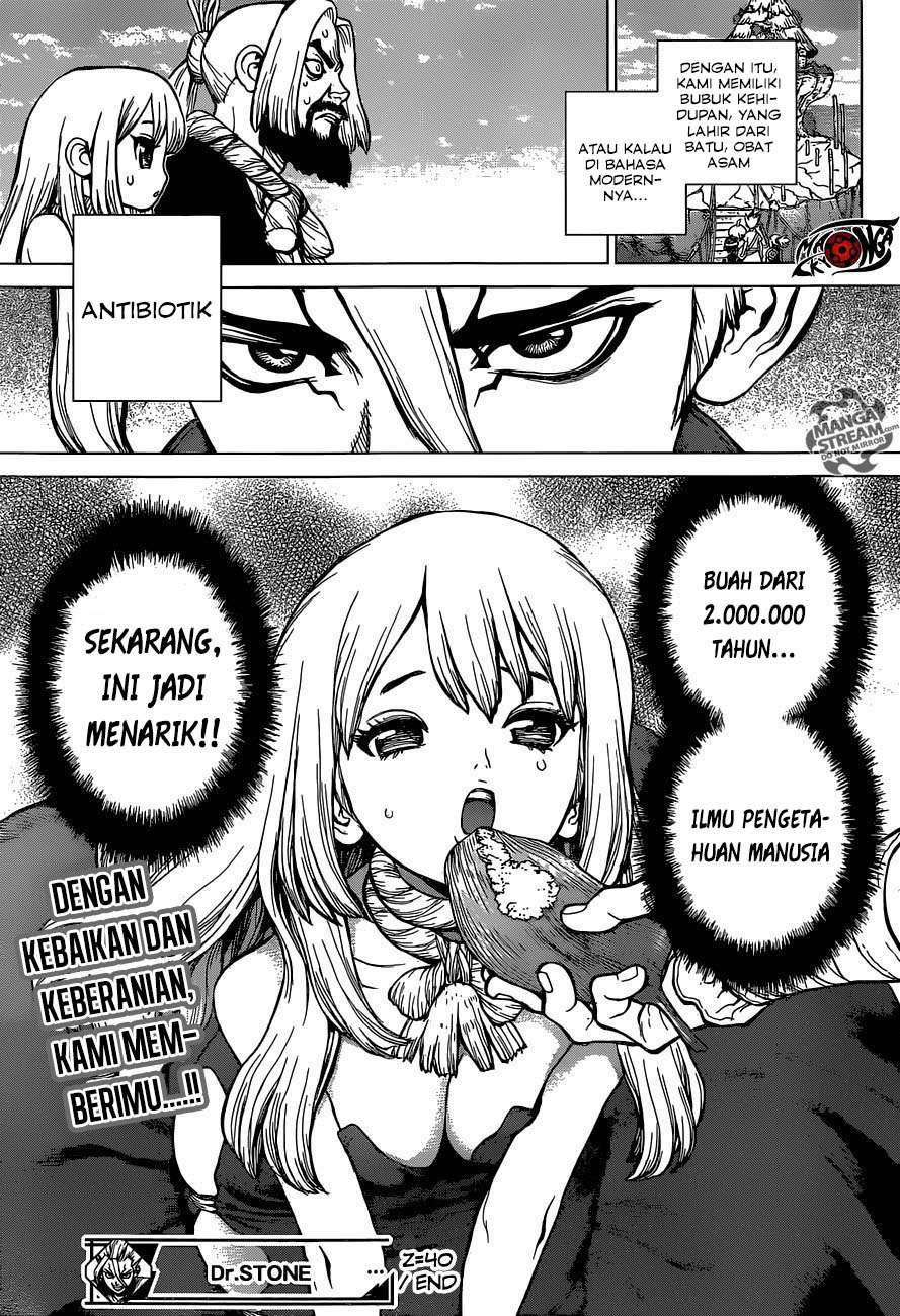 Dr. Stone Chapter 40 Gambar 21