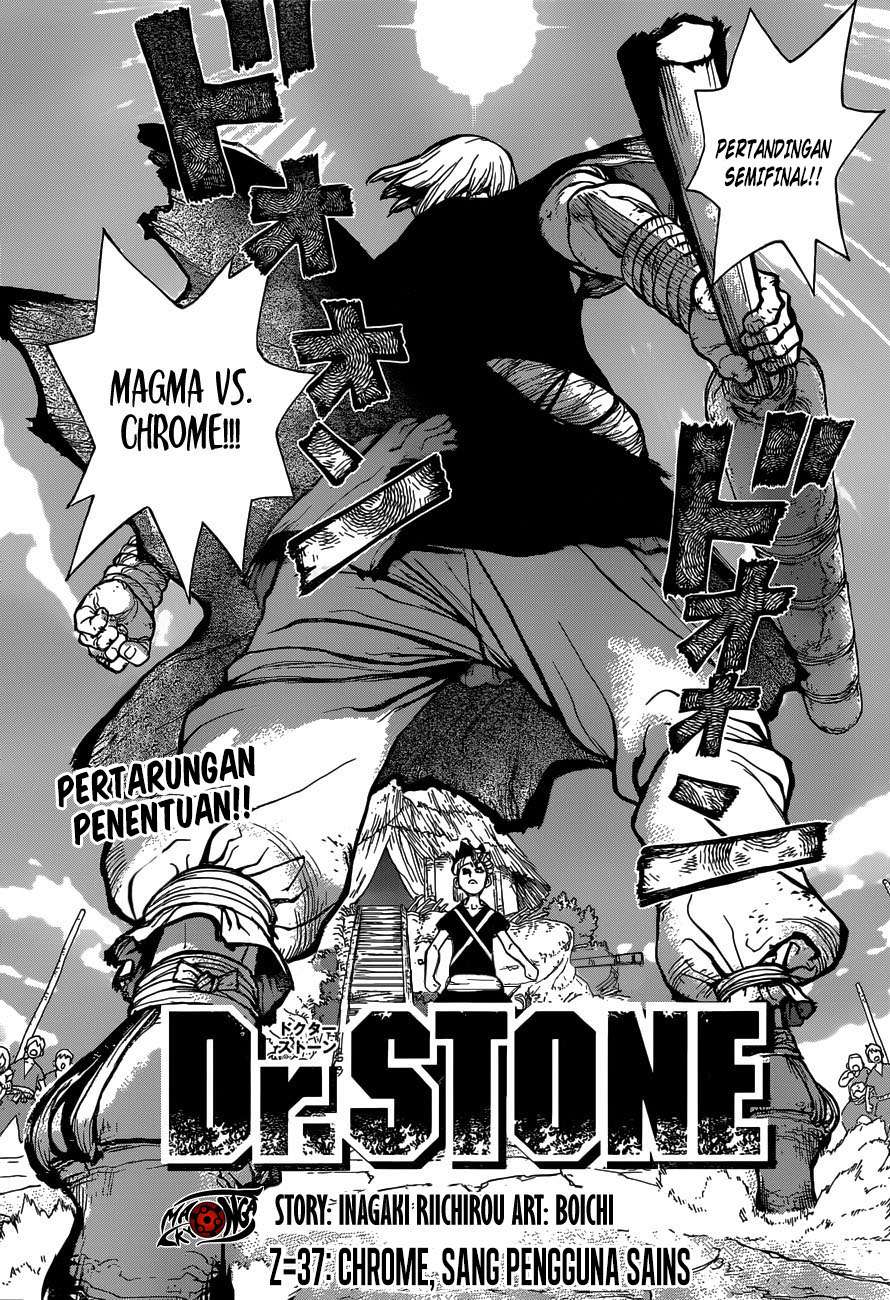 Dr. Stone Chapter 37 Gambar 8