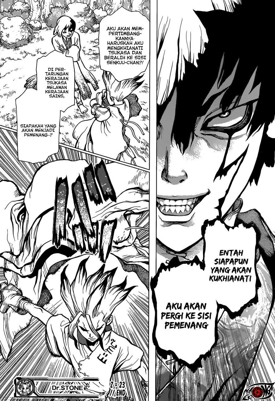 Dr. Stone Chapter 23 Gambar 18