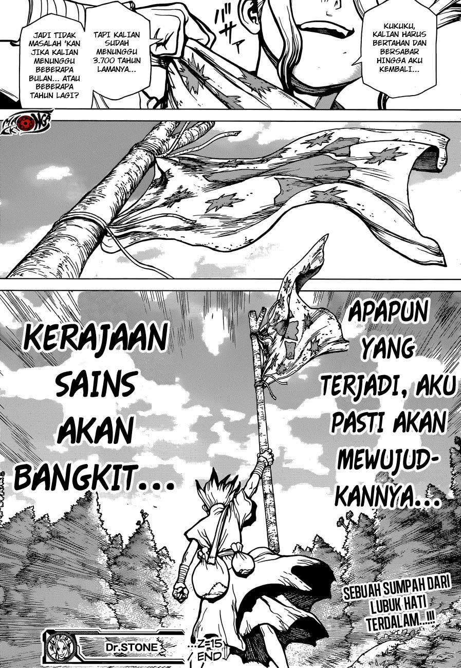 Dr. Stone Chapter 15 Gambar 19