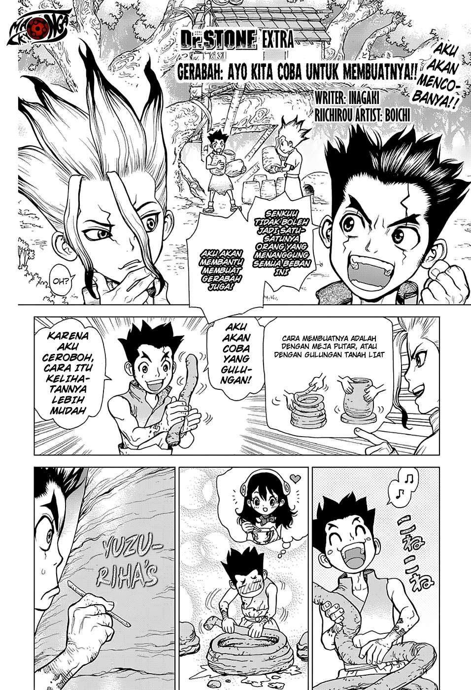 Baca Manga Dr. Stone Chapter 8.5 Gambar 2