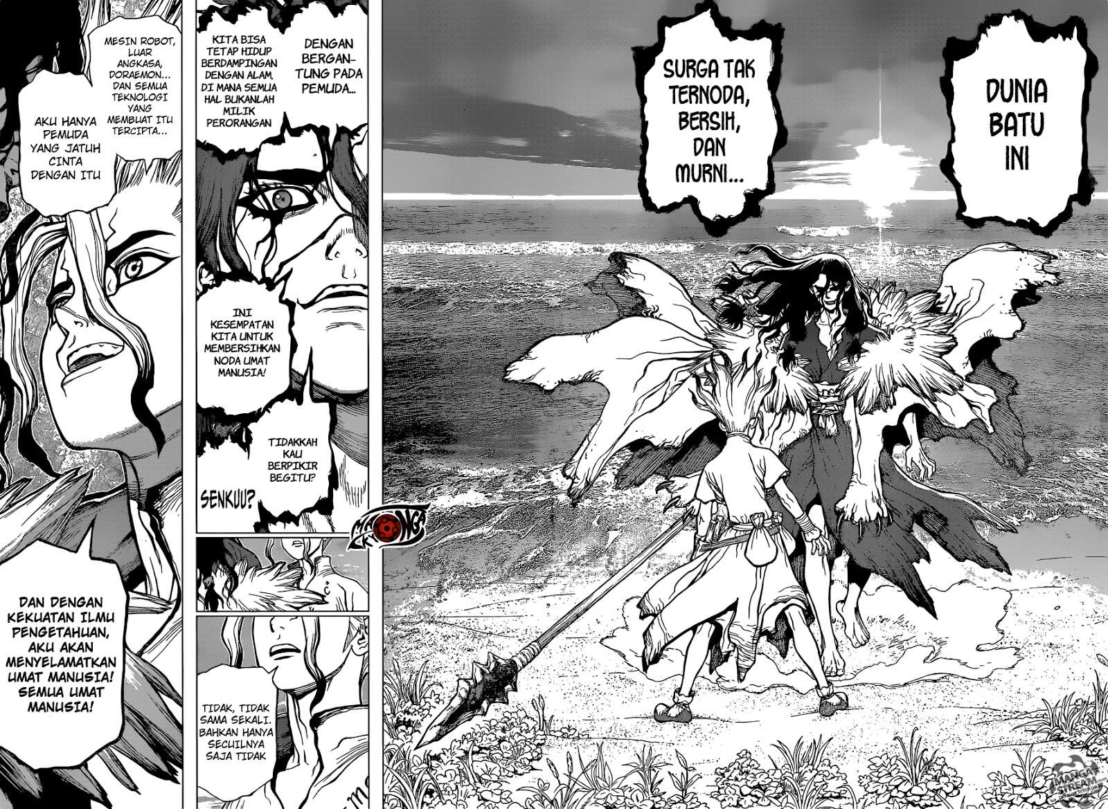 Dr. Stone Chapter 4 Gambar 16