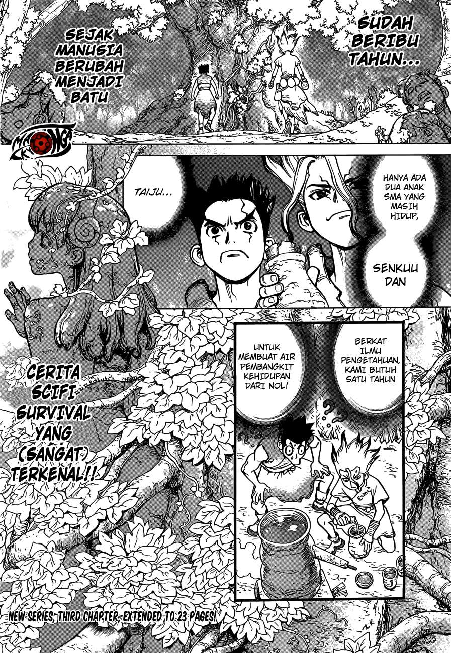 Baca Manga Dr. Stone Chapter 3 Gambar 2