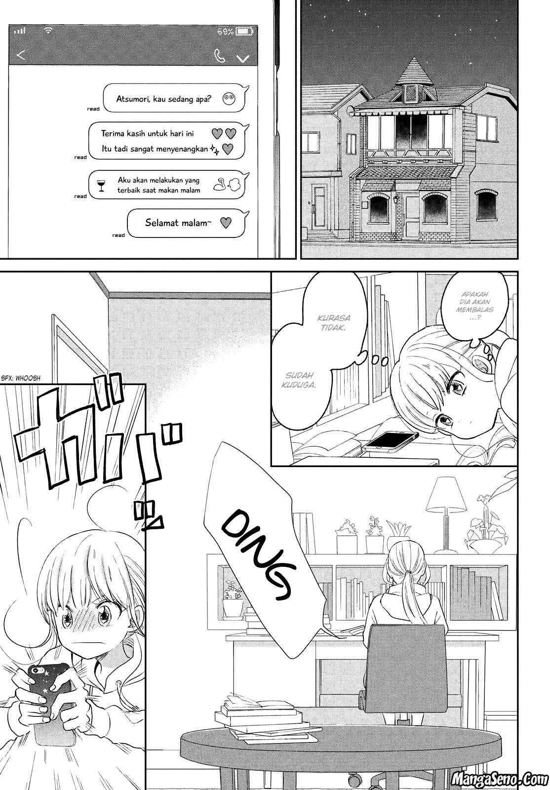 Atsumori-kun no Oyomesan (←Mitei) Chapter 5 Gambar 40