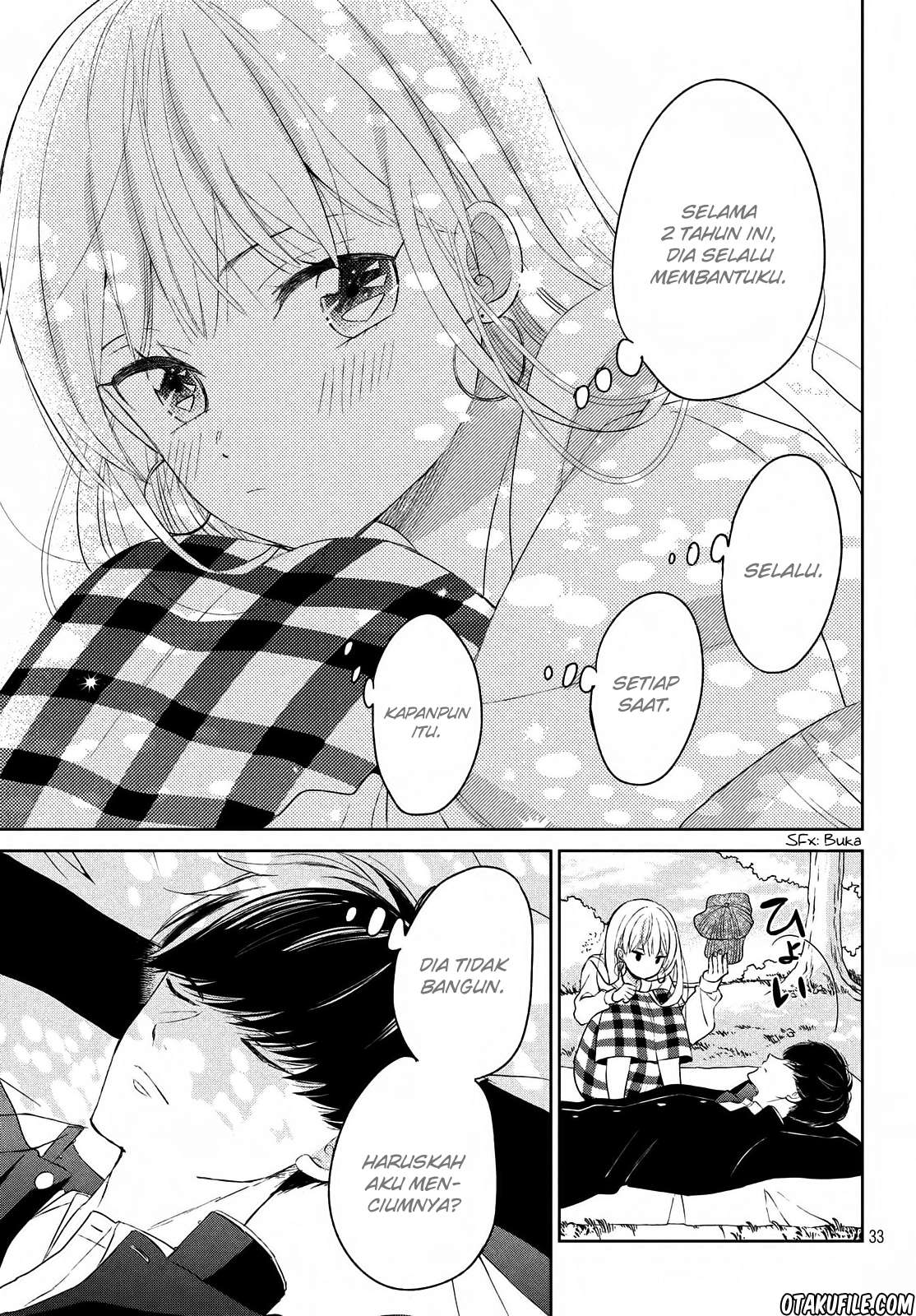 Atsumori-kun no Oyomesan (←Mitei) Chapter 3 Gambar 33