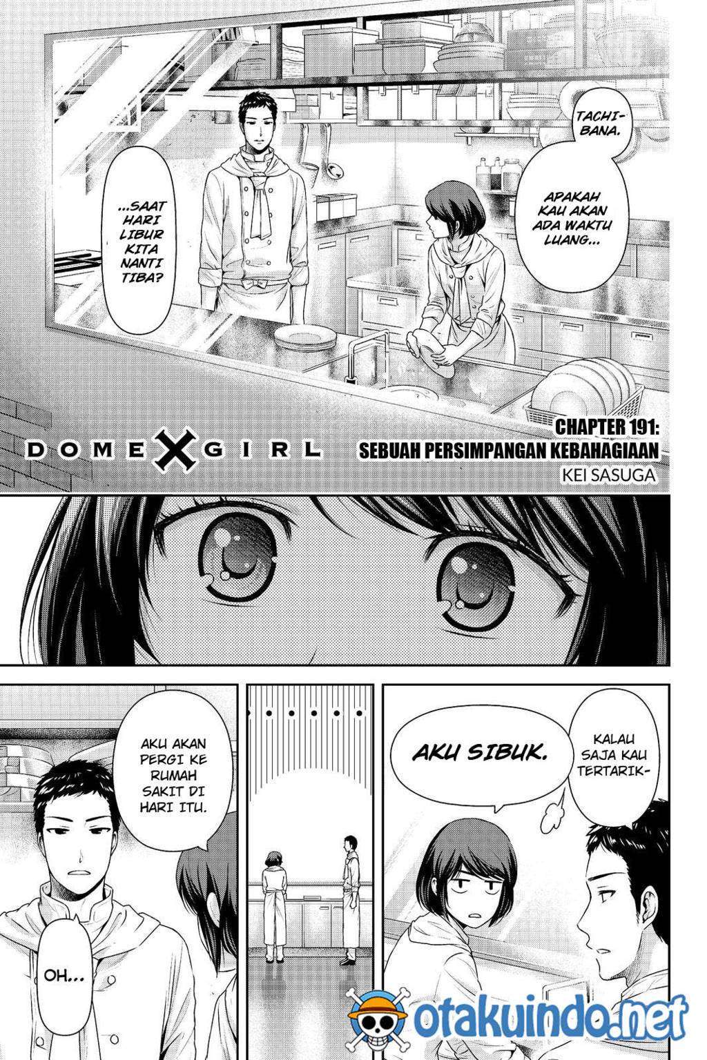 Baca Manga Domestic na Kanojo Chapter 191 Gambar 2