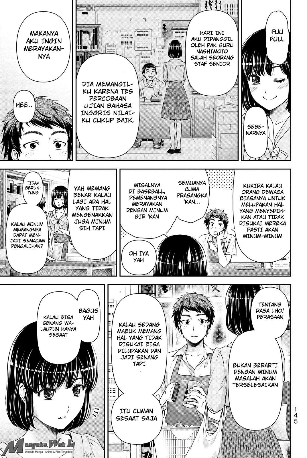 Domestic na Kanojo Chapter 92 Gambar 10