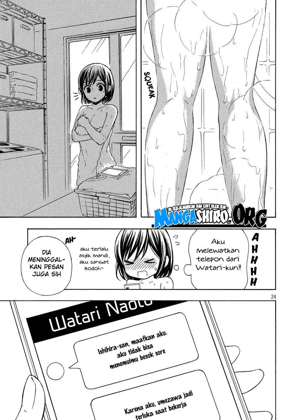 Watari-kun no xx ga Houkai Sunzen Chapter 38 Gambar 25