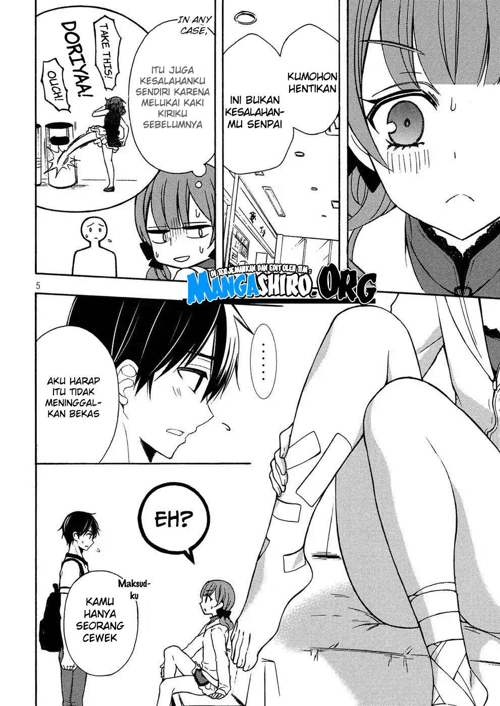 Watari-kun no xx ga Houkai Sunzen Chapter 38 Gambar 7