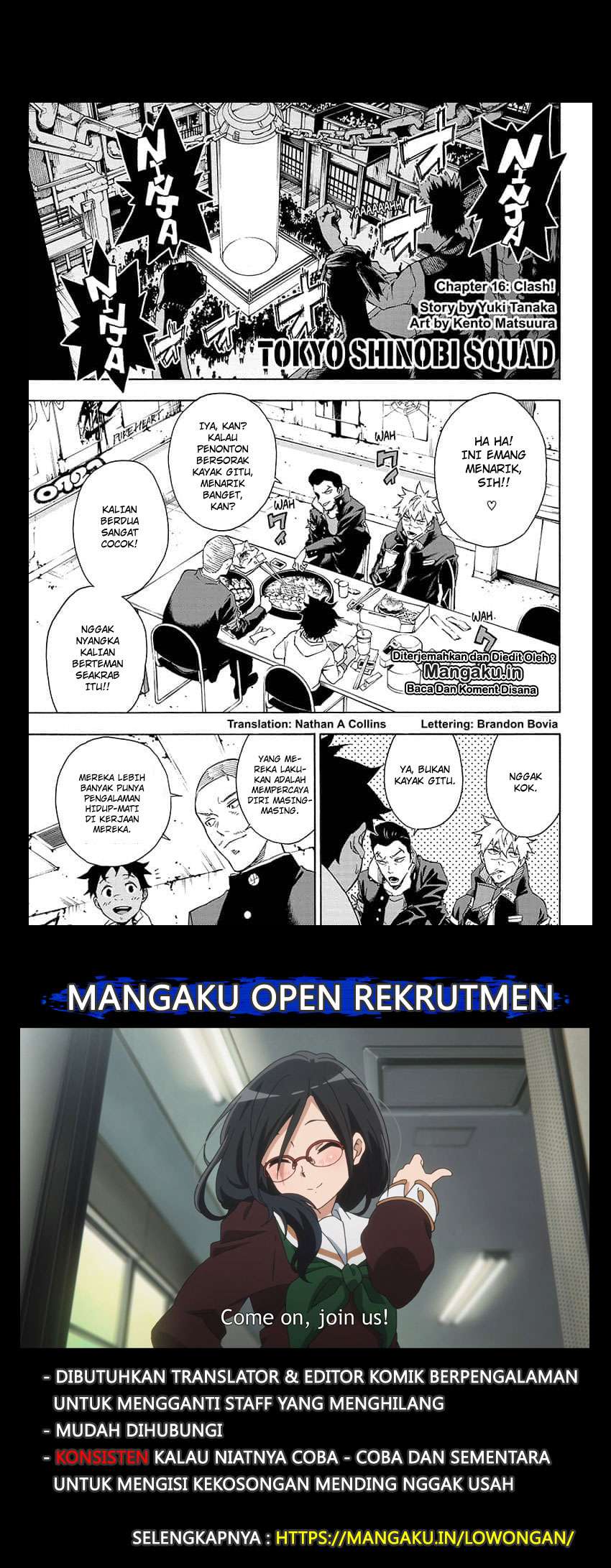 Baca Manga Tokyo Shinobi Squad Chapter 16 Gambar 2