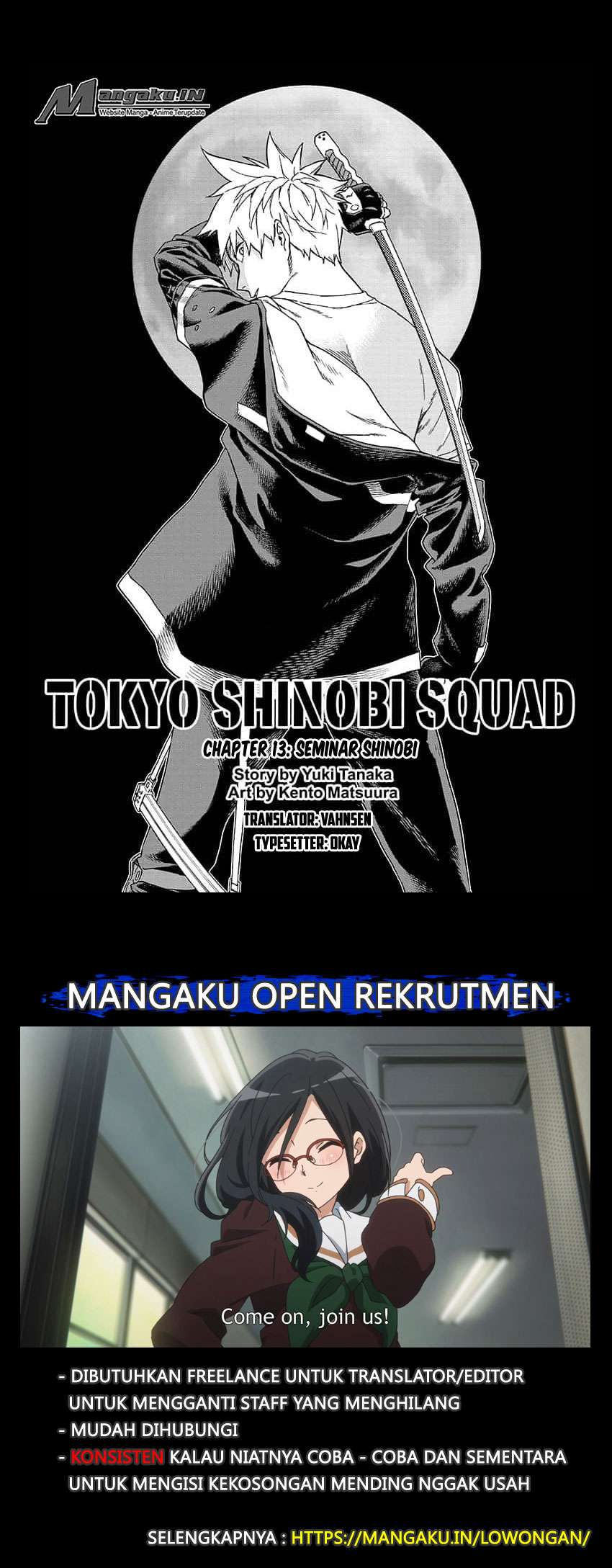 Baca Manga Tokyo Shinobi Squad Chapter 13 Gambar 2