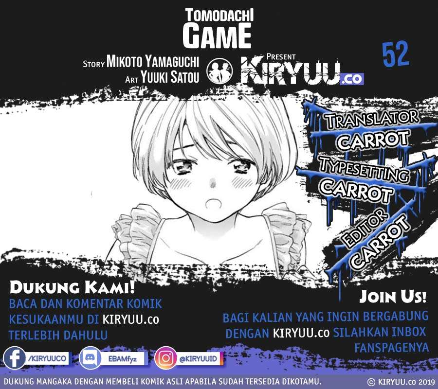 Baca Komik Tomodachi Game Chapter 52 Gambar 1