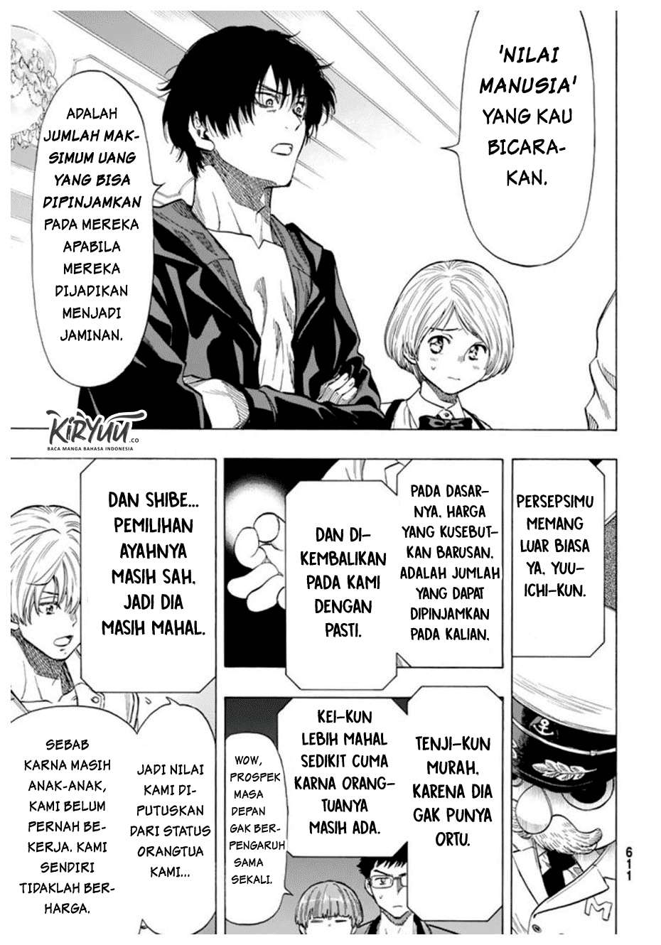 Tomodachi Game Chapter 49 Gambar 16