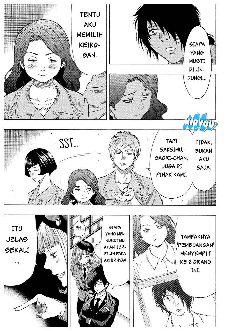 Tomodachi Game Chapter 40 Gambar 24