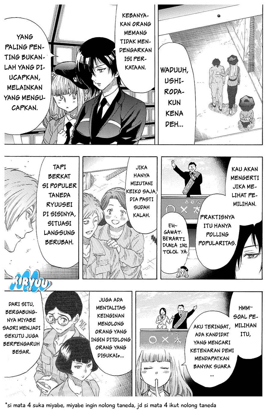 Tomodachi Game Chapter 40 Gambar 36