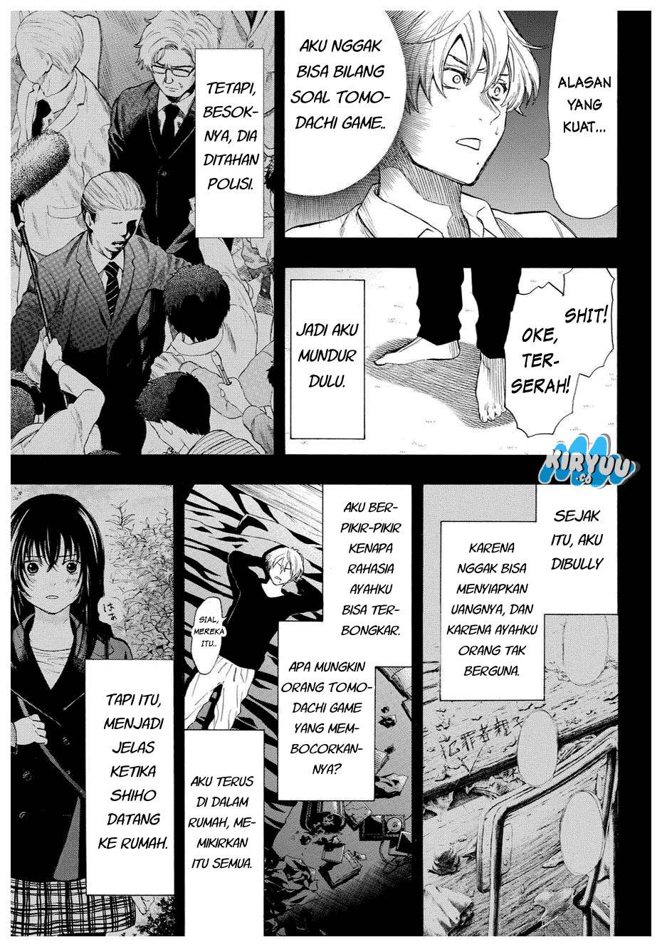 Tomodachi Game Chapter 34 Gambar 14