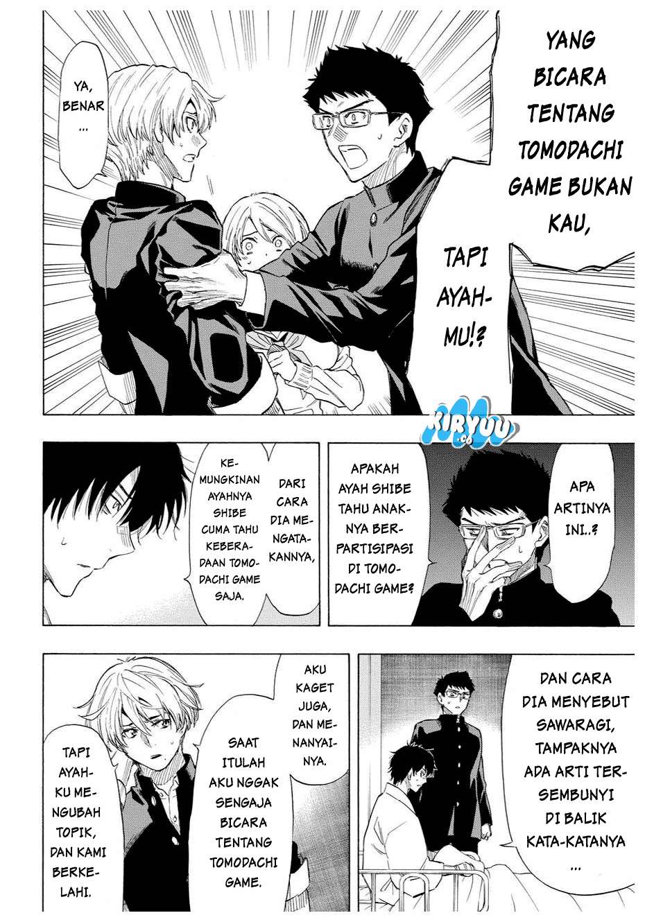 Tomodachi Game Chapter 34 Gambar 21