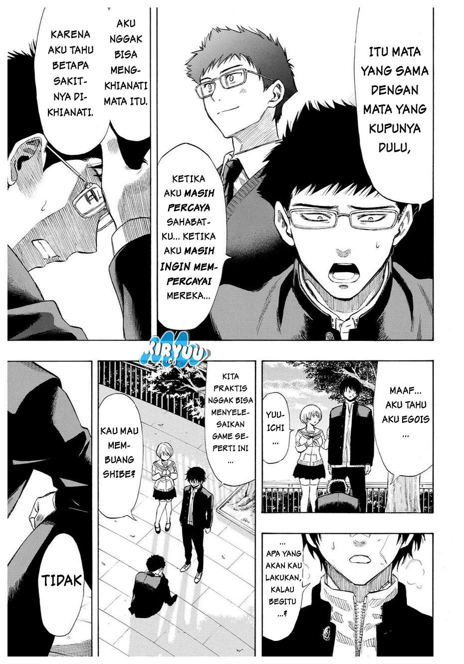 Tomodachi Game Chapter 32 Gambar 12