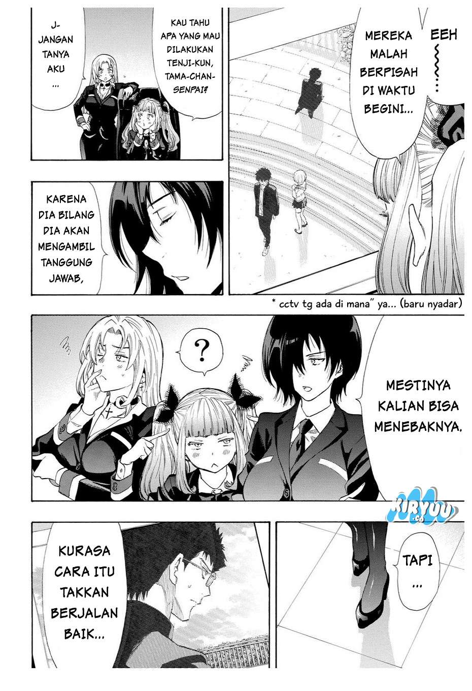 Tomodachi Game Chapter 32 Gambar 15