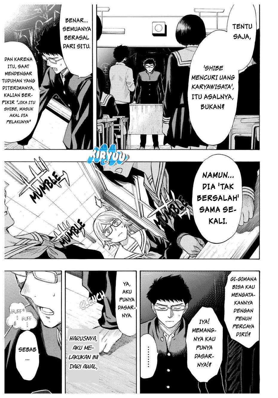 Tomodachi Game Chapter 32 Gambar 20