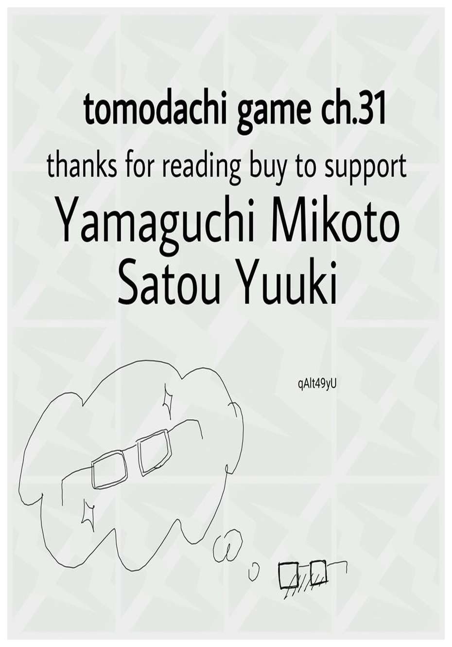 Tomodachi Game Chapter 31 Gambar 38