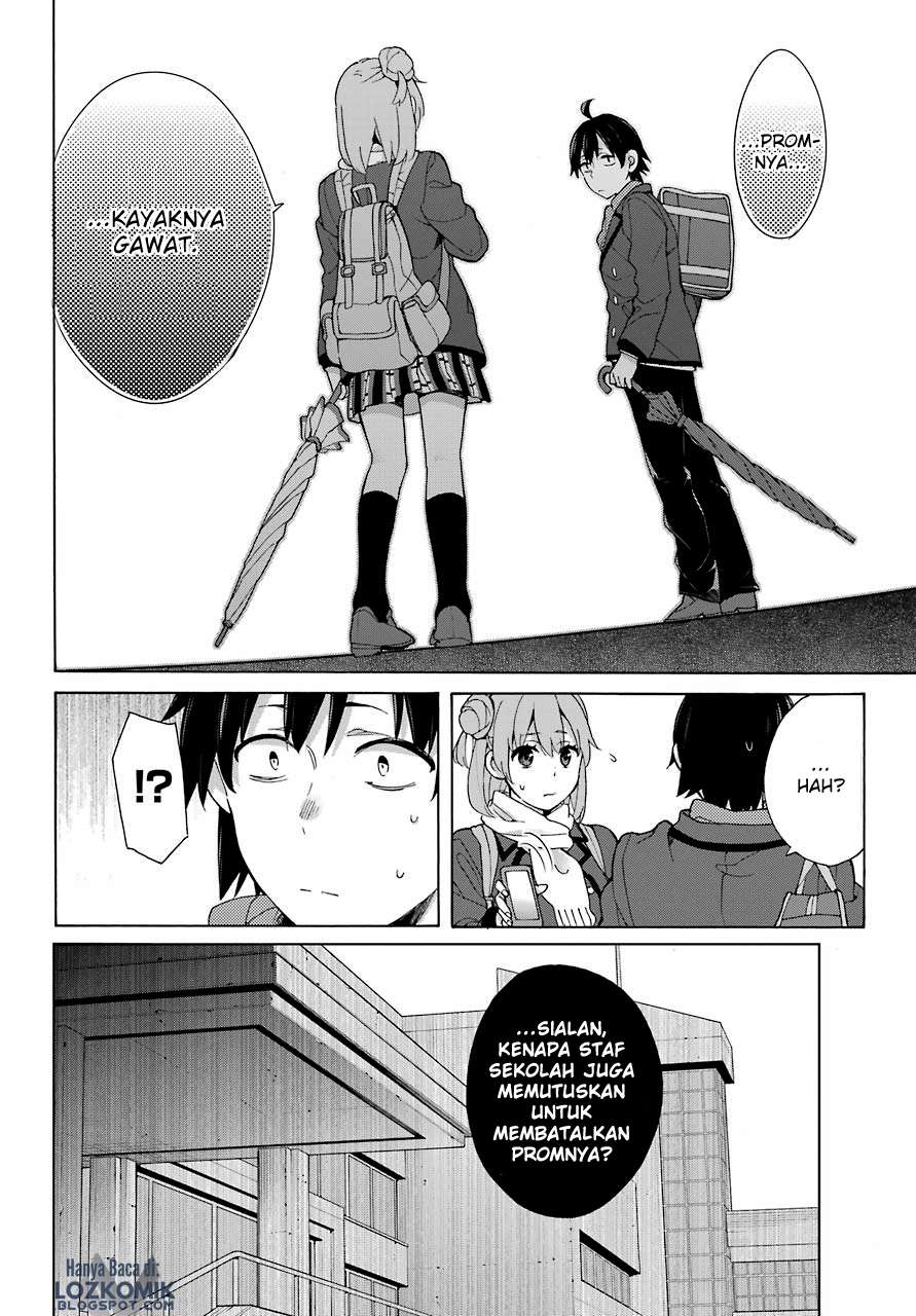 Yahari Ore no Seishun Love Comedy wa Machigatteiru.: Monologue Chapter 74 Gambar 13