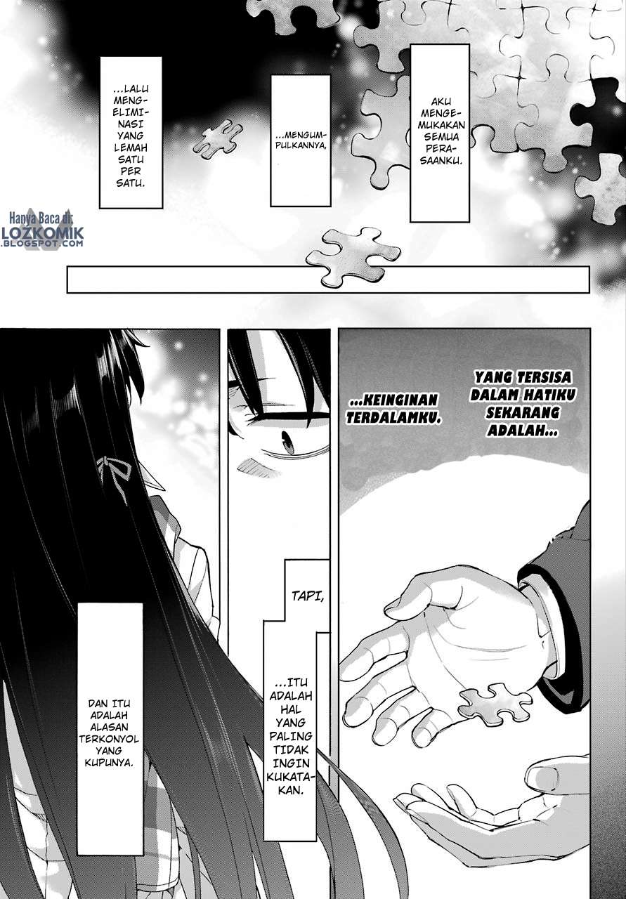 Yahari Ore no Seishun Love Comedy wa Machigatteiru.: Monologue Chapter 74 Gambar 24