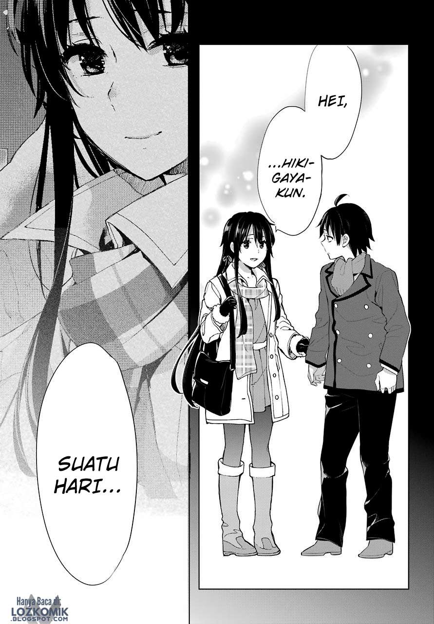 Yahari Ore no Seishun Love Comedy wa Machigatteiru.: Monologue Chapter 74 Gambar 26