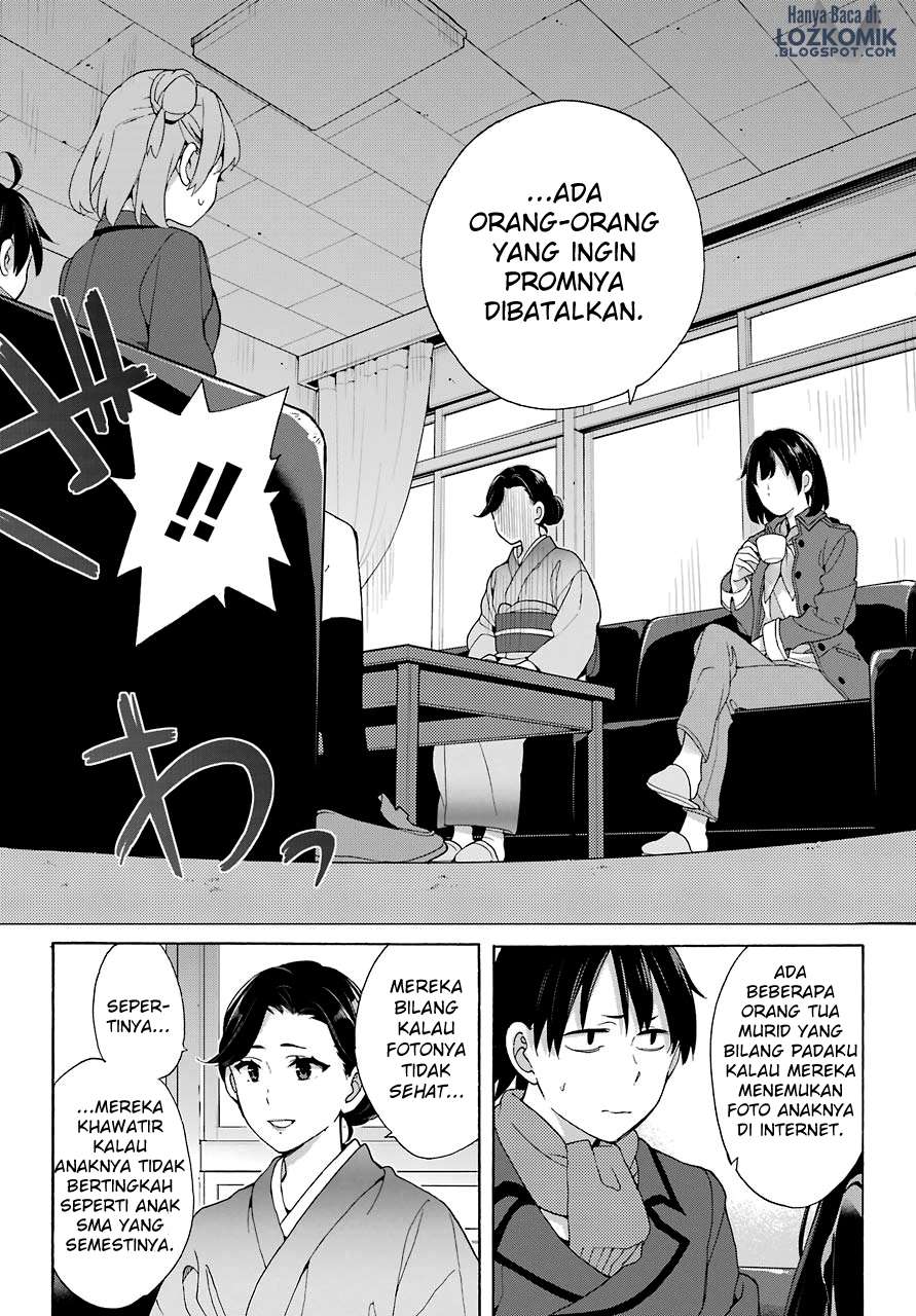 Yahari Ore no Seishun Love Comedy wa Machigatteiru.: Monologue Chapter 72 Gambar 11