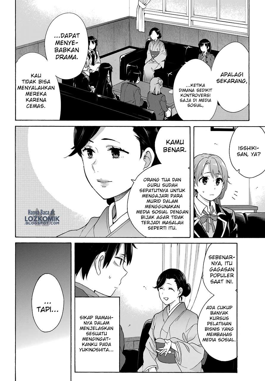 Yahari Ore no Seishun Love Comedy wa Machigatteiru.: Monologue Chapter 72 Gambar 17