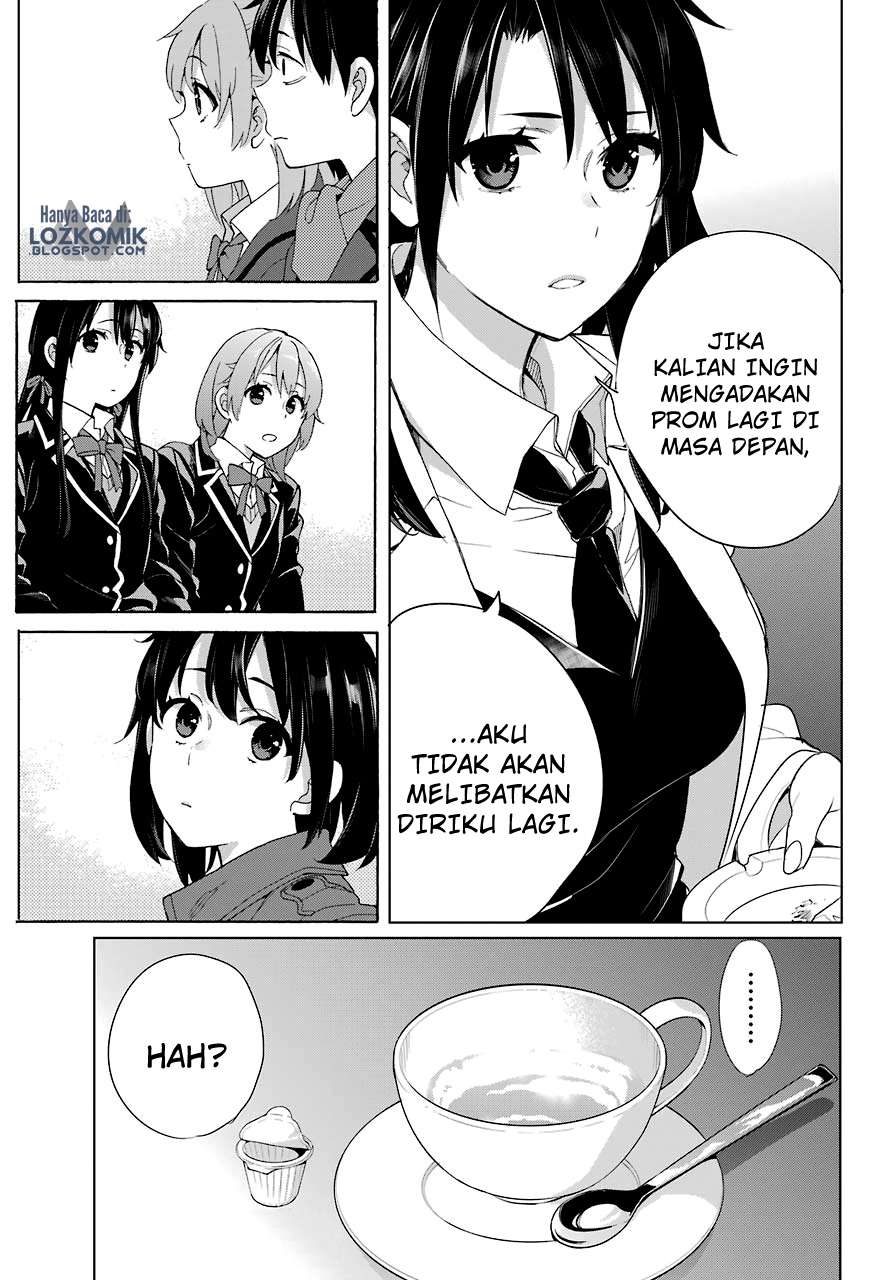 Yahari Ore no Seishun Love Comedy wa Machigatteiru.: Monologue Chapter 72 Gambar 30