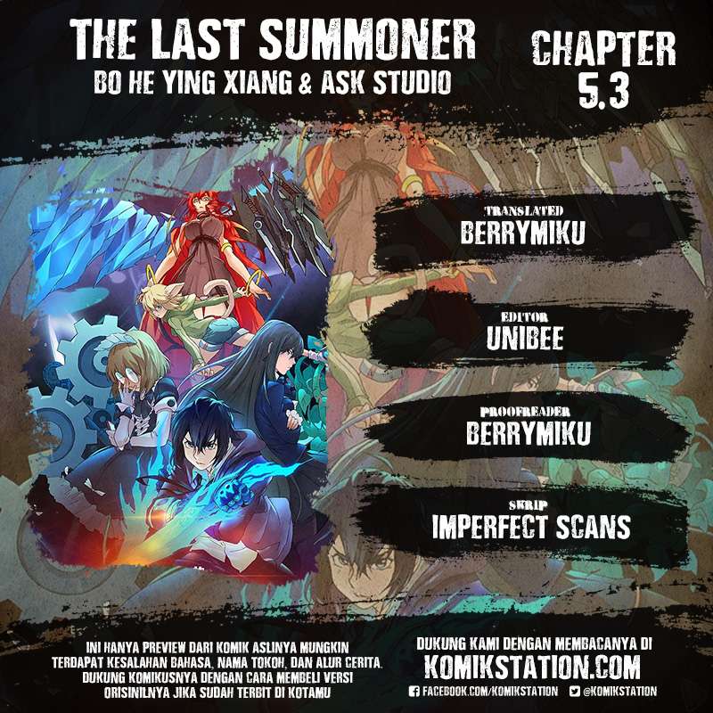 Baca Komik The Last Summoner Chapter 5.3 Gambar 1