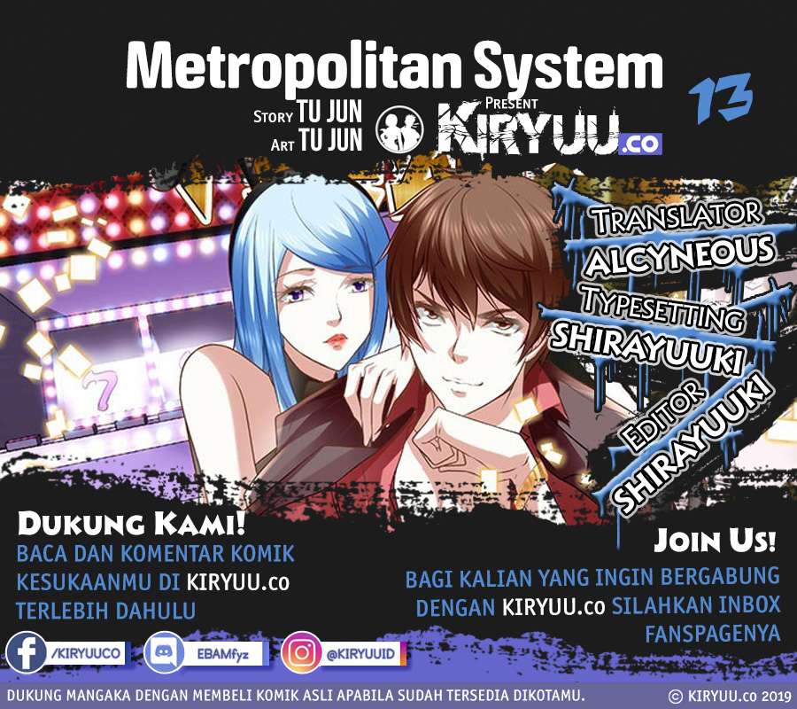 Baca Komik Metropolitan System Chapter 13 Gambar 1