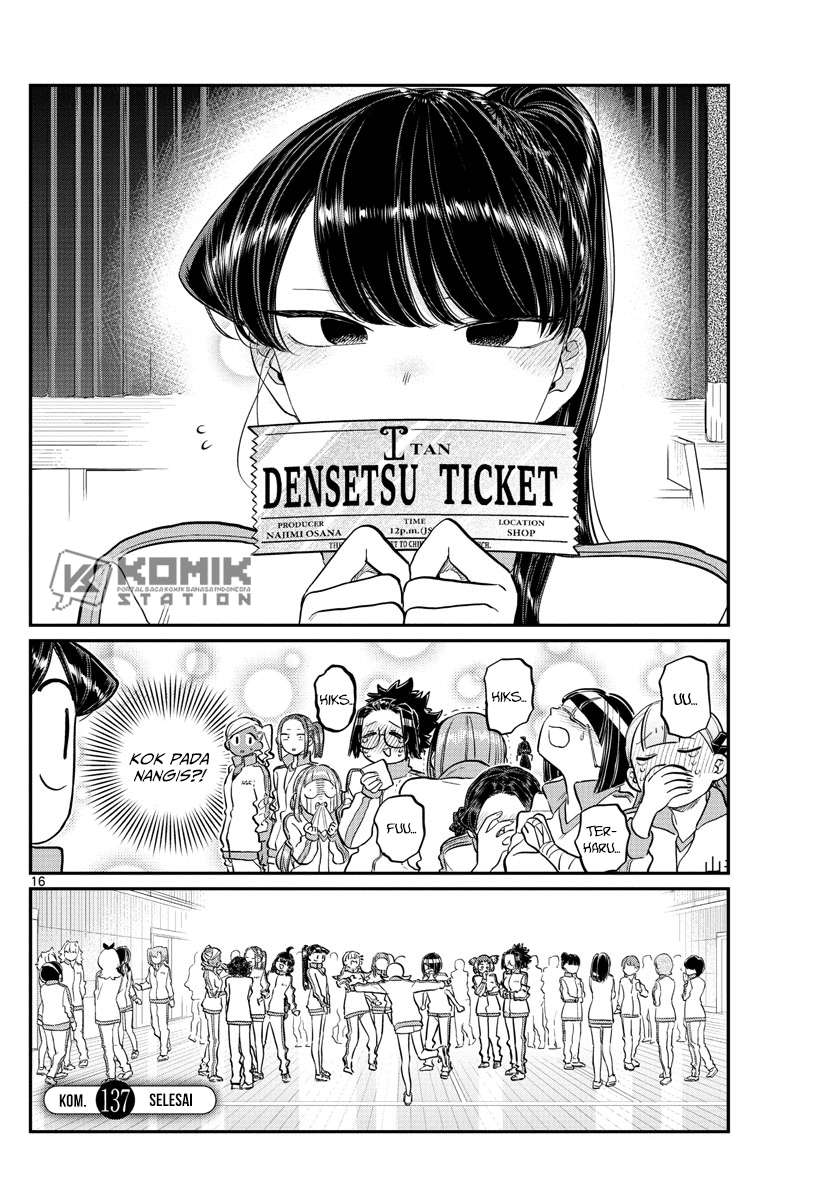 Komi-san wa Komyushou Desu Chapter 137 Gambar 18