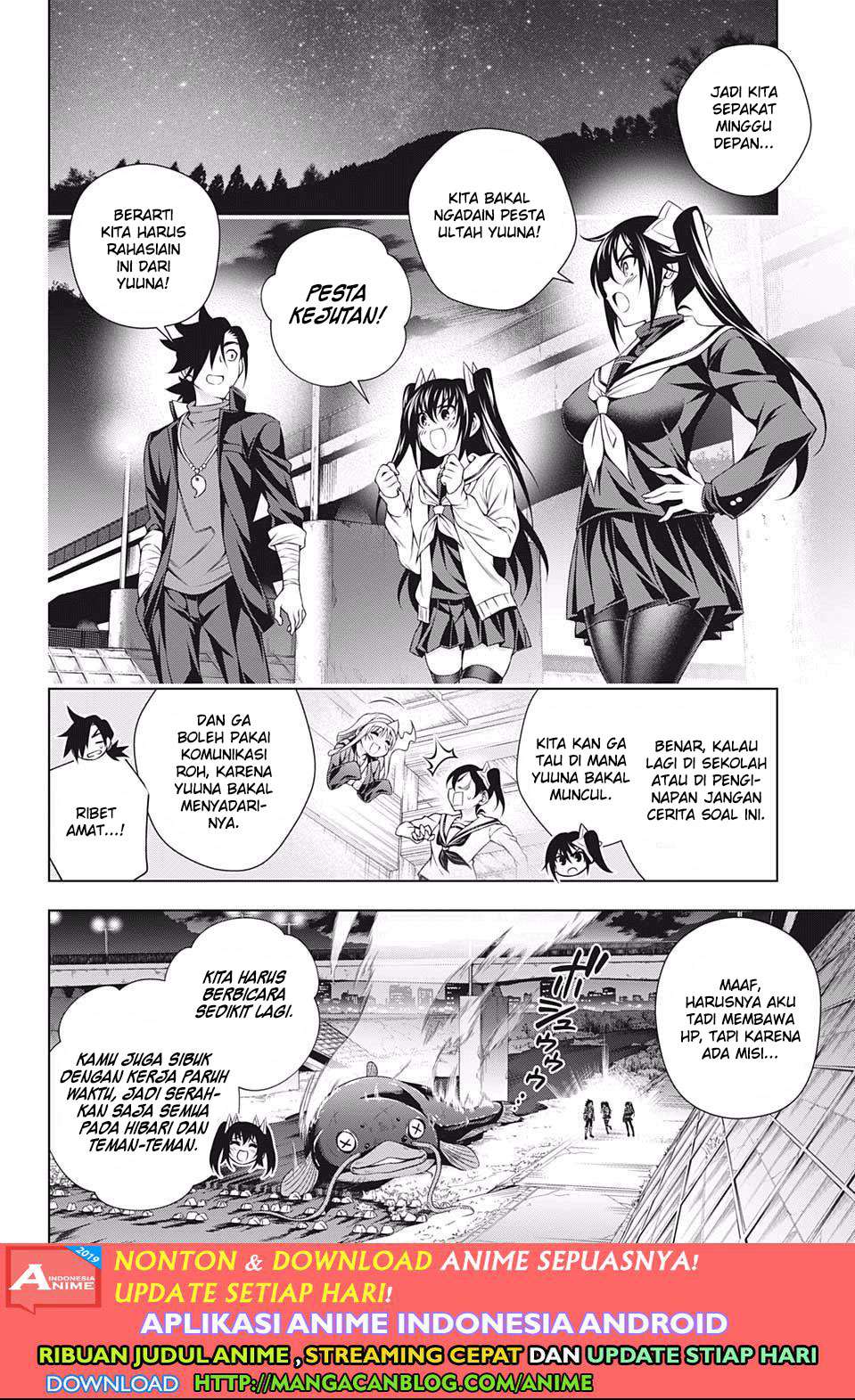 Yuragi-sou no Yuuna-san Chapter 181 Gambar 4