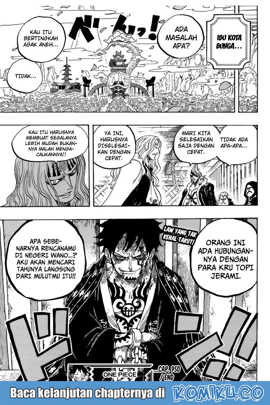 One Piece Chapter 950 Gambar 17