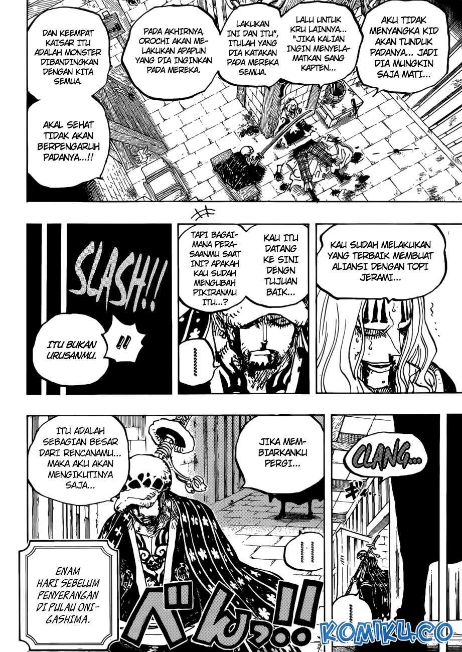 One Piece Chapter 954 Gambar 6