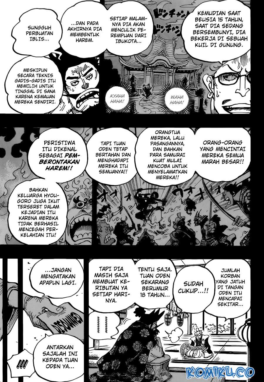 One Piece Chapter 960 Gambar 10