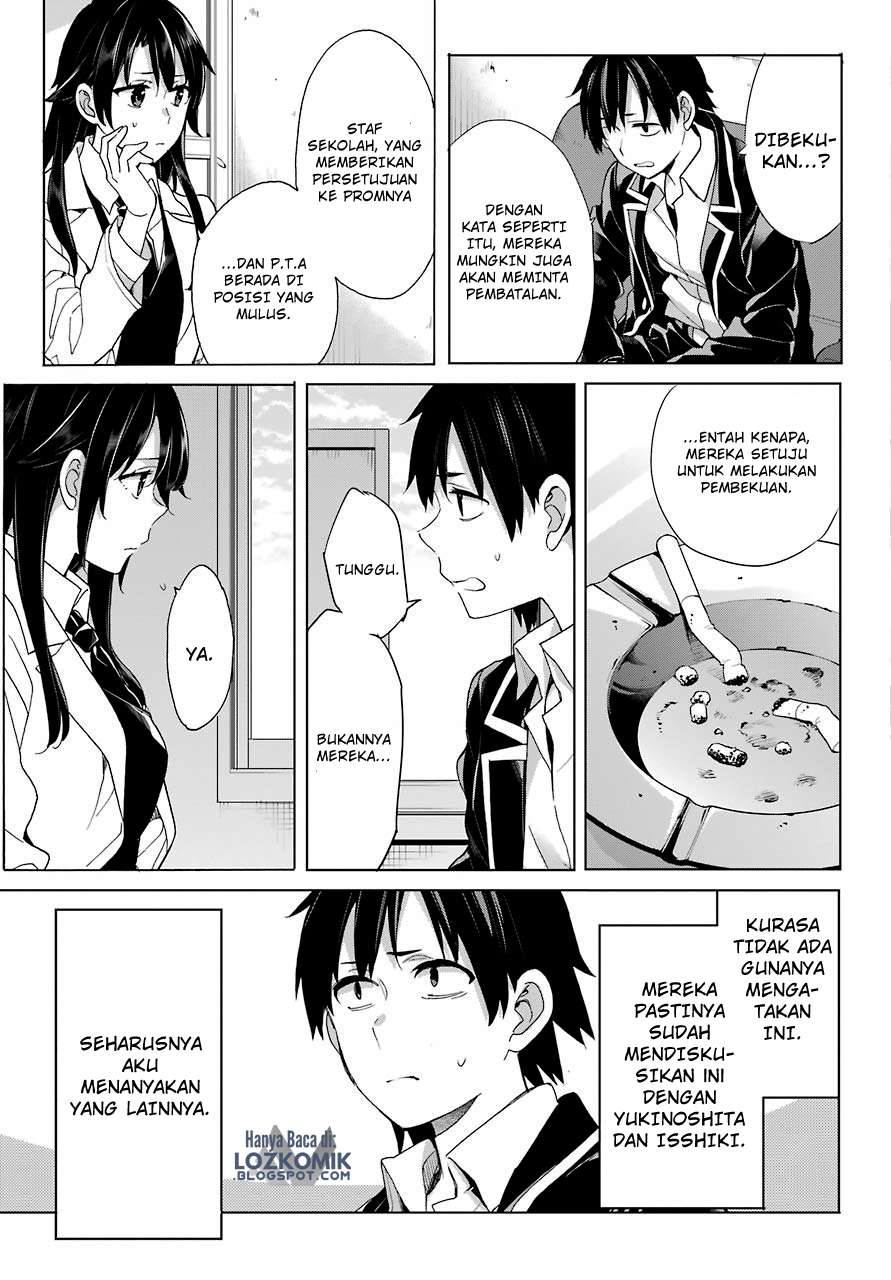 Yahari Ore no Seishun Love Comedy wa Machigatteiru.: Monologue Chapter 75 Gambar 21